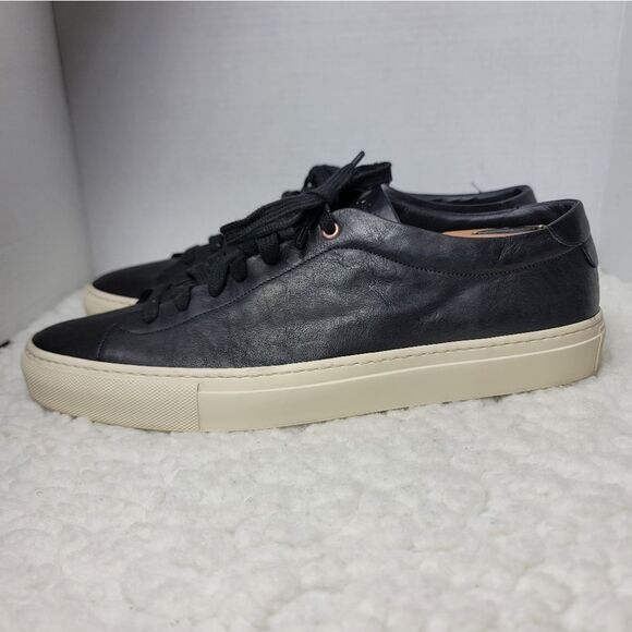 Good Man Brand Shoes Men's Size 15 Black Leather Lace Up Sneaker - Picture 3 of 10